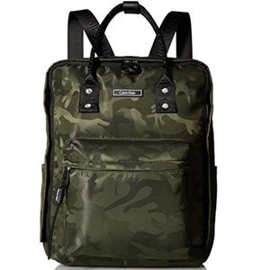 Calvin Klein Echo Camo Nylon Backpack